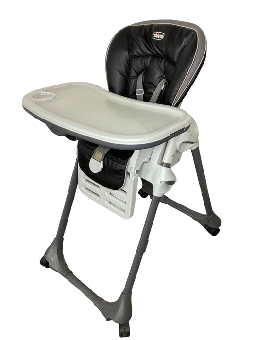 used Chicco Polly Highchair, Black