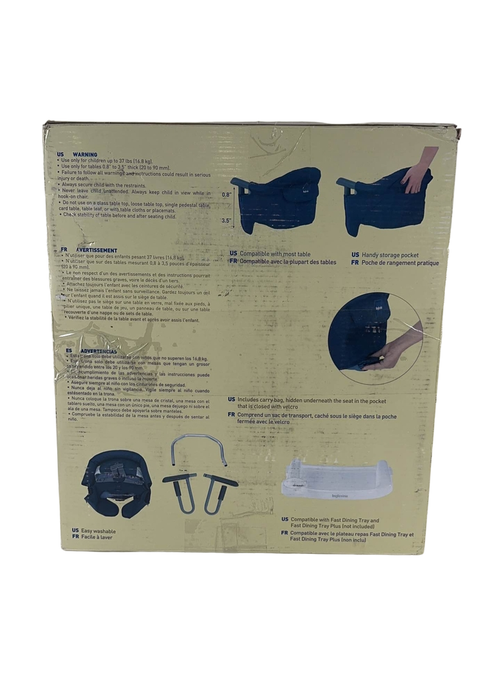 Shop Inglesina Fast Table Chair, Navy at GoodBuy Gear