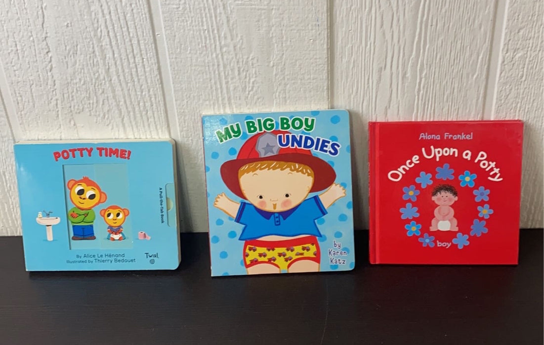 used BUNDLE Books, Potty Training