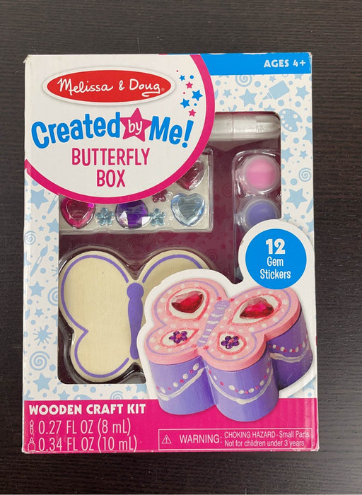 used Melissa & Doug Butterfly Box Craft Kit