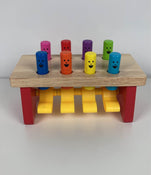 used Melissa & Doug Deluxe Pounding Bench Wooden Toy