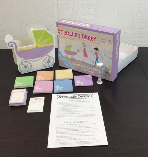 used Kate Aspen Stroller Derby Baby Shower Trivia Game