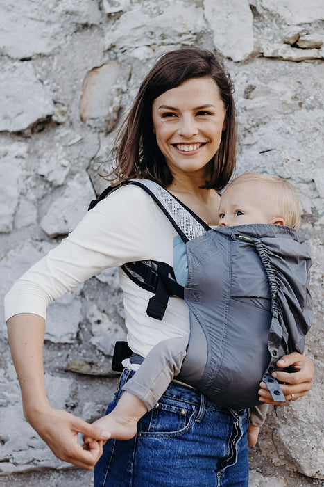 used Boba Air Ultra Lightweight Baby Carrier, Gray