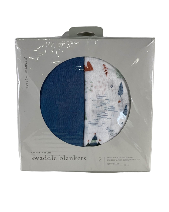 Shop Little Unicorn Cotton Muslin Swaddles 2-Pack at GoodBuy Gear