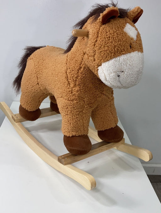 secondhand Sound N’ Light Animatronics Plush Rocking Horse