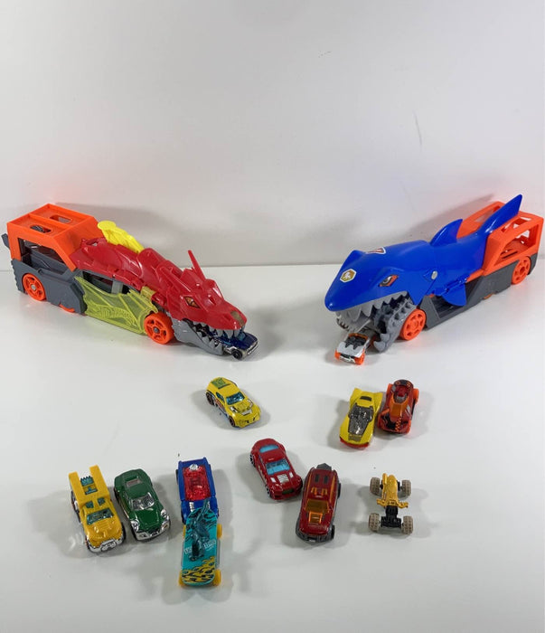 secondhand BUNDLE Hot Wheels Cars, And Transporters