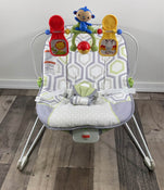 used Fisher Price Baby Bouncer, Geo Meadow