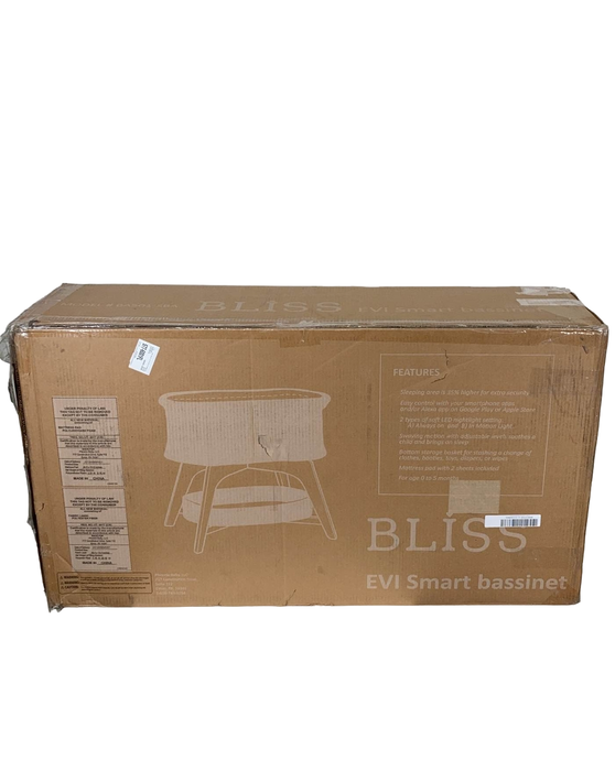 secondhand TruBliss Evi Smart Bassinet with Smart Technology