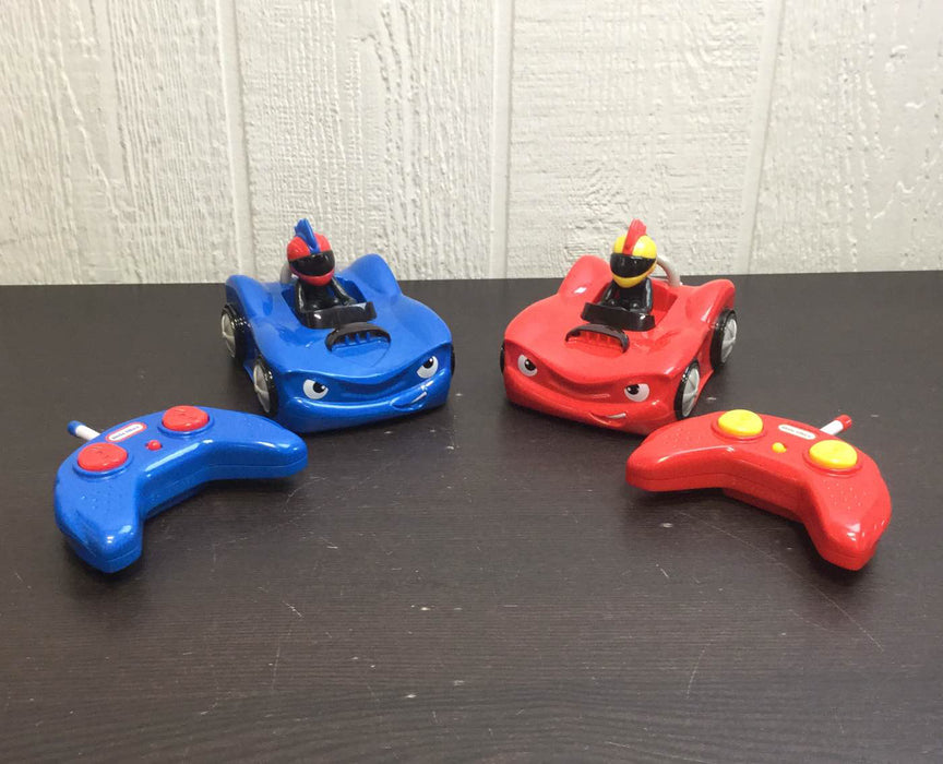 used Little Tikes Remote Control Bumper Cars - Set of 2