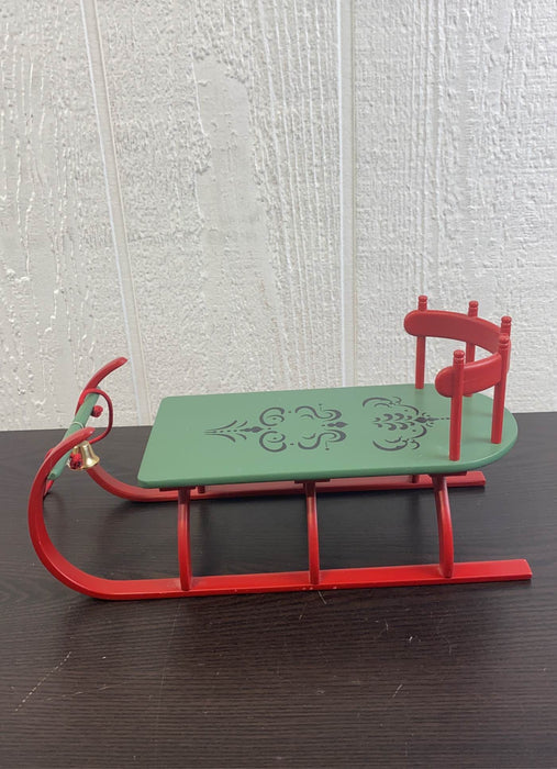 used American Girl Addy’s Cutter Sled