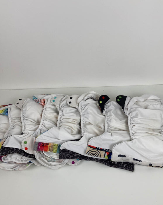 secondhand BUNDLE bumGenius Diapers, One-Size Pocket Style