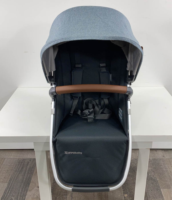 used UPPAbaby VISTA RumbleSeat V2, 2015+, 2021, Gregory (Blue Melange)