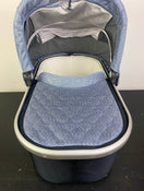 secondhand UPPAbaby Bassinet, Gregory (Blue Melange), 2017