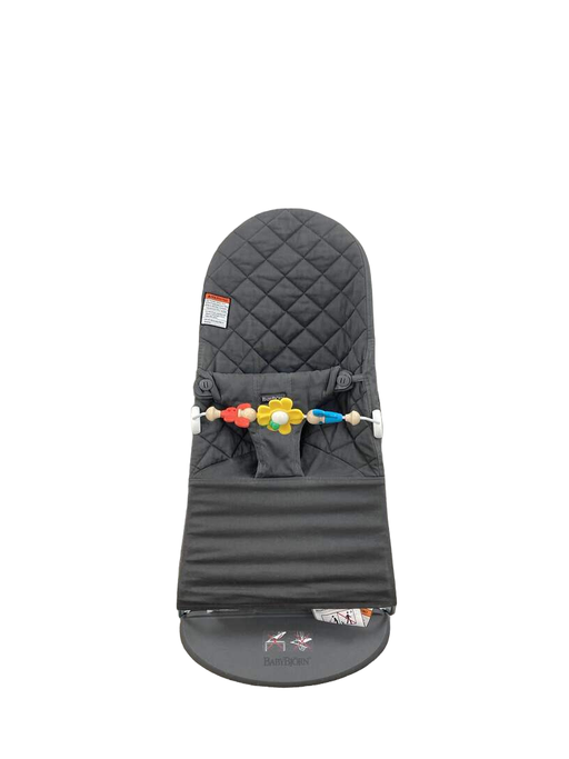 secondhand BabyBjorn Bouncer Balance, Dark Grey, Light Gray Frame