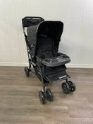 used Joovy Caboose Too Ultralight Graphite Sit And Stand Double Stroller, Black, 2021