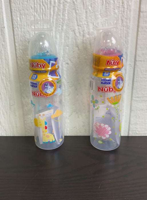 secondhand Nuby Standard Neck Bottles