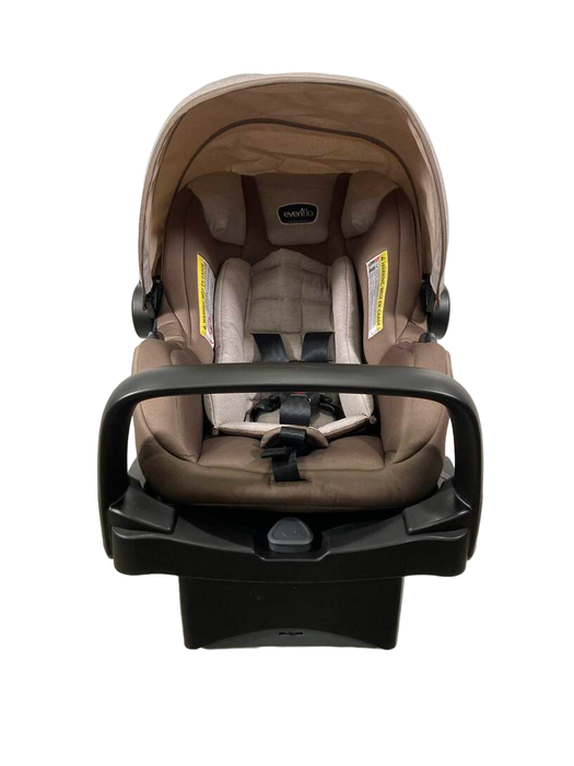 used Evenflo Pivot Modular Travel System Stroller, Sandstone, 2023