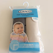 used Graco Pack n Play Fitted Sheet, 2 Pack