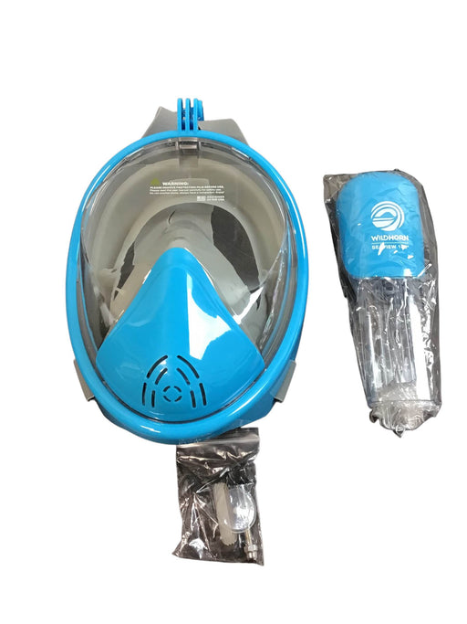 used Wildhorn Full Face Snorkel Mask