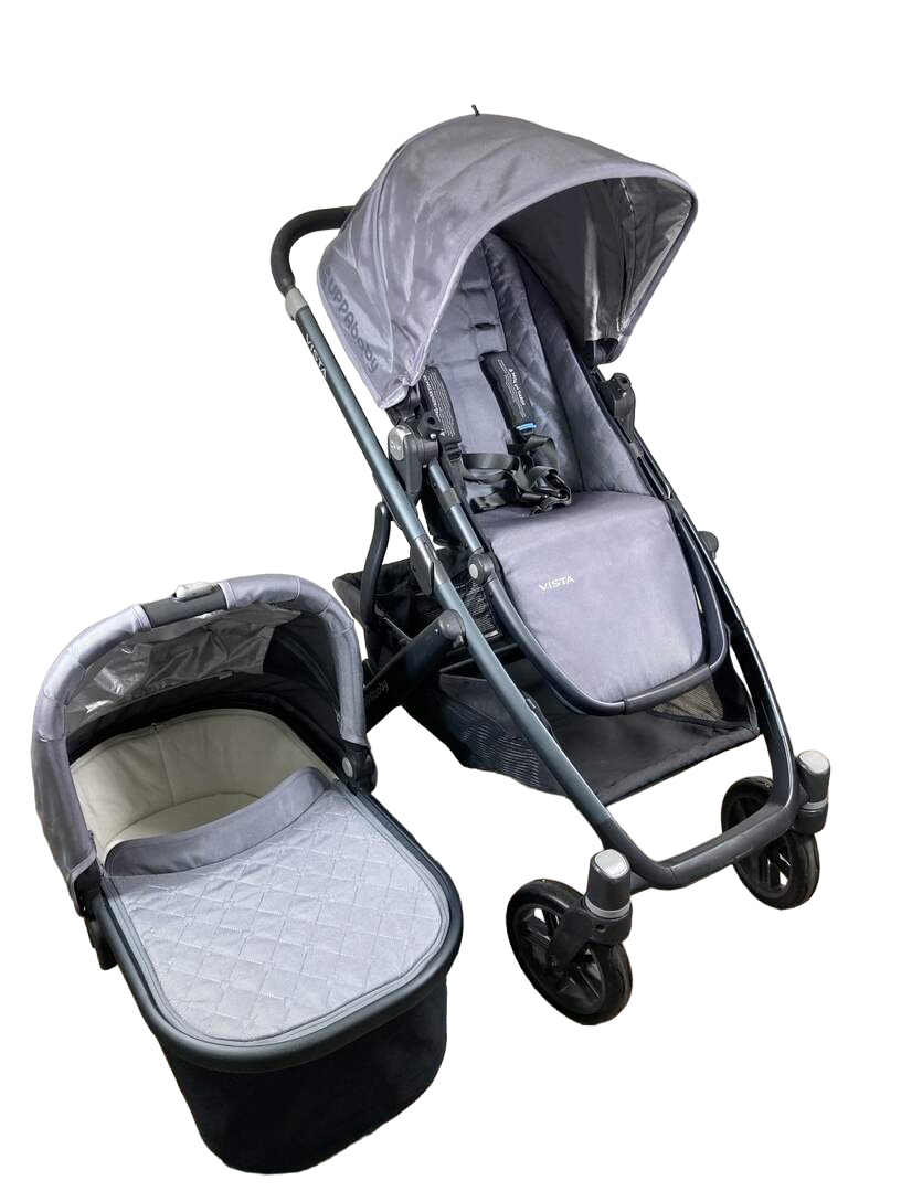 UPPAbaby VISTA Stroller, Pascal (Grey), 2016