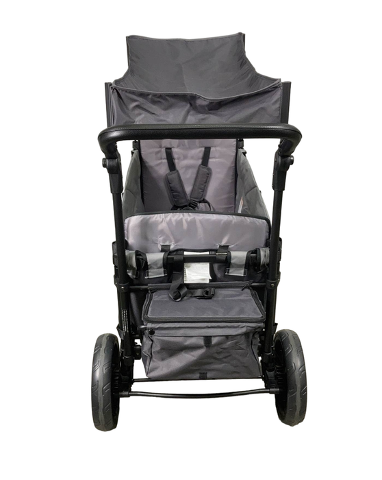 Wonderfold X2 Push + Pull Double Stroller Wagon, 2022, Stone Gray