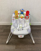 used Fisher Price Baby Bouncer, Geo Meadow