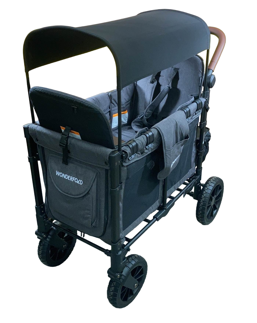 wonderfold w2 luxe multifunctional double stroller wagon Wonderfold W2 Luxe Multifunctional Double Stroller Wagon, Charcoal Gra