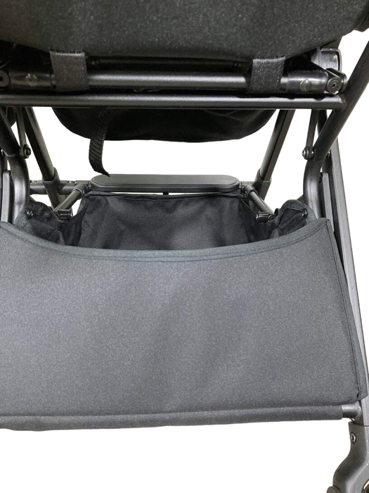 Mompush Lithe Double Stroller, 2022, Black