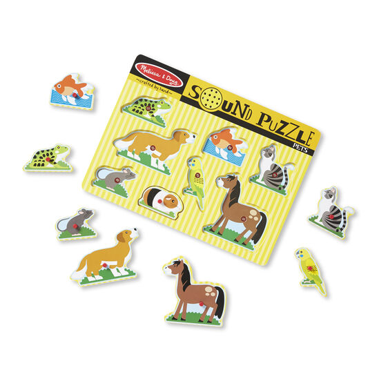 Melissa & Doug Sound Puzzle, Pets