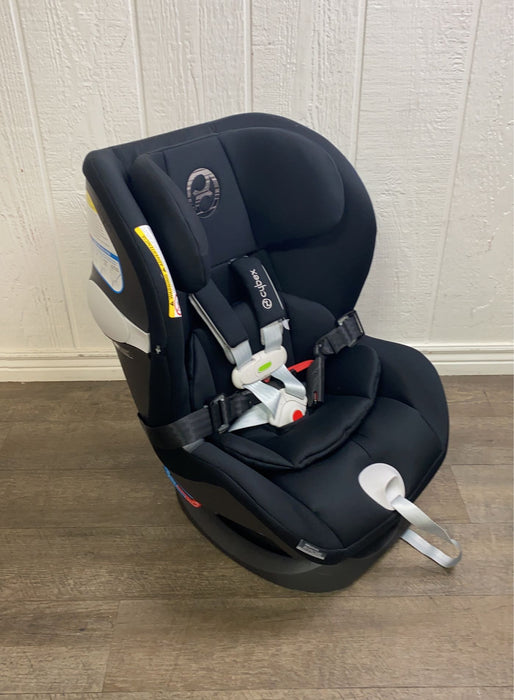 used Cybex Sirona M Car Seat With Sensor Safe, 2018, Lavastone Black