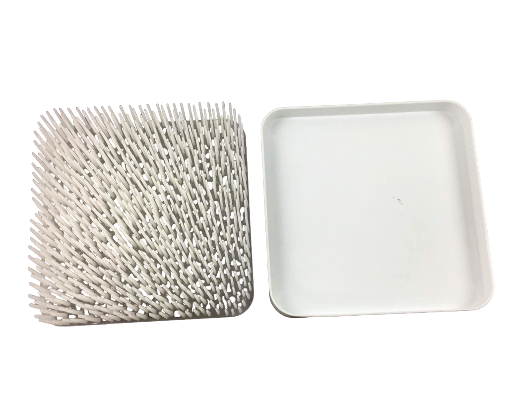 Boon Grass Countertop Drying Rack, White