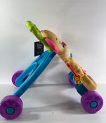 secondhand Fisher Price Laugh & Learn Smart Stages Learn With Puppy Walker, Pink