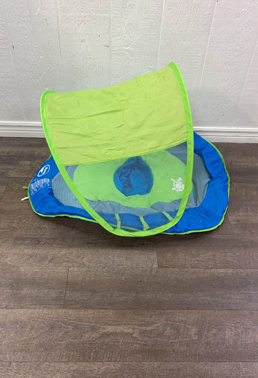 secondhand SwimWays Baby Spring Float with Sun Canopy