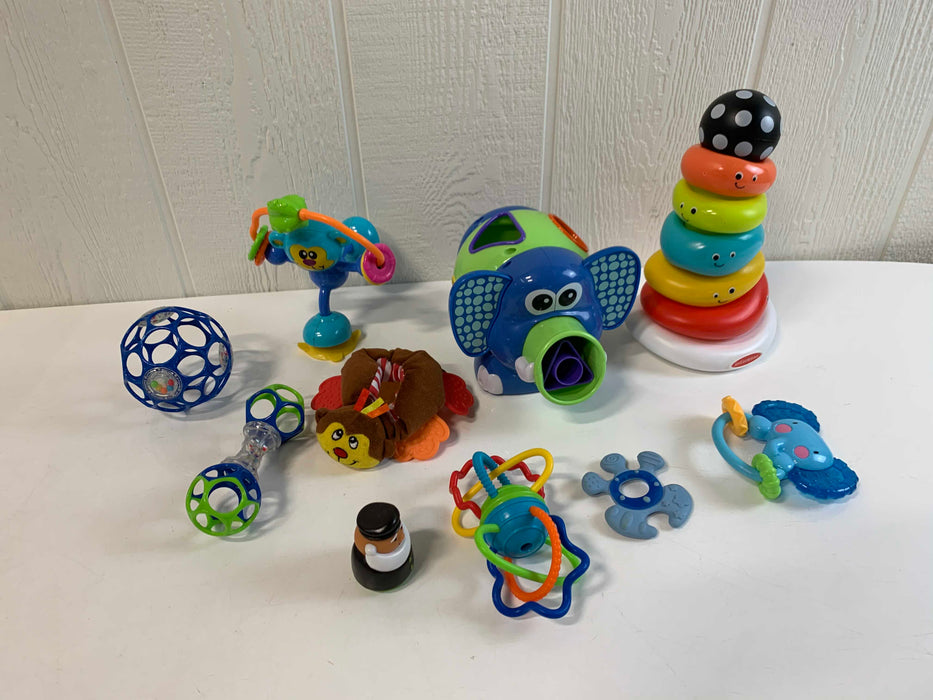 used BUNDLE Grasping Toys