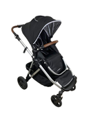 used Mockingbird Single to Double Stroller, 2023, Silver with Penny Leather, Windowpane, Black