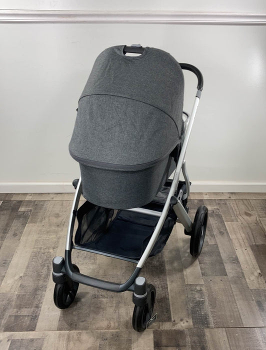 secondhand UPPAbaby VISTA V2 Stroller, Bassinet and Frame Only, Jordan (Charcoal Melange), 2020