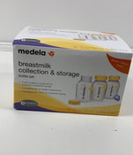 Shop Medela Breast Milk Collection and Storage Bottles with Solid Lids - 6pk/5oz at GoodBuy Gear