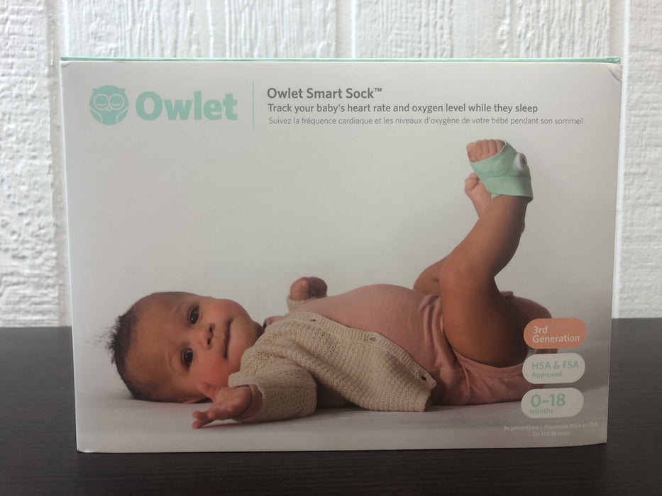 secondhand Owlet Smart Sock 3