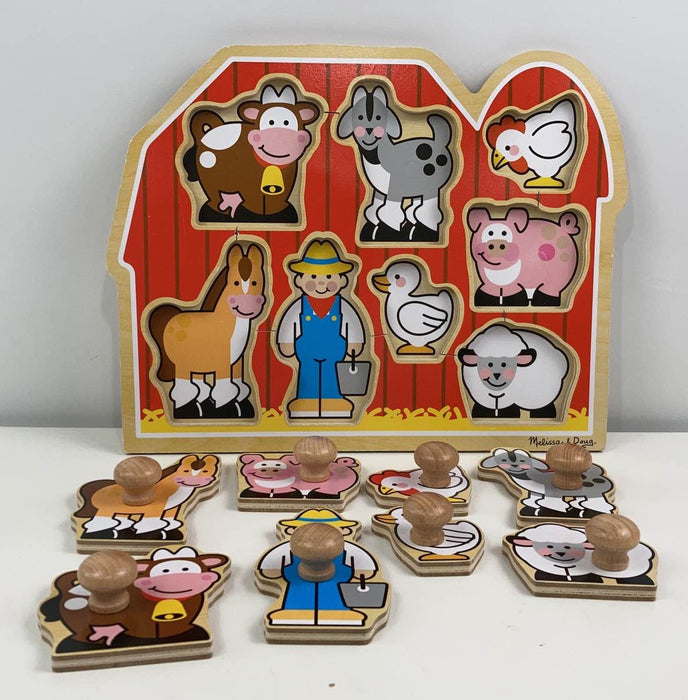 Shop Melissa & Doug Jumbo Knob Puzzle at GoodBuy Gear