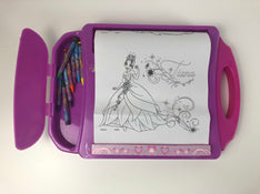 secondhand Disney Portable Rolling Paper Desk, Princesses