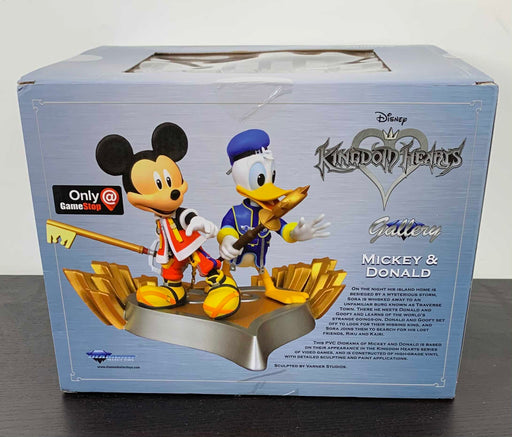 secondhand Kingdom Hearts Disney Mickey Mouse Donald Duck Gallery Figure Statue