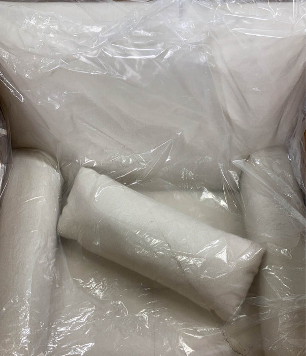 used Nursery Works Sleepytime Rocker, Performance Cream Eco-Weave With Light Legs