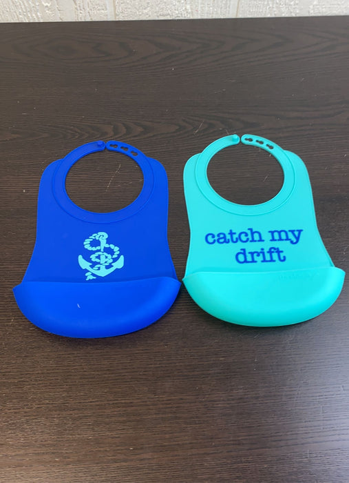Shop Chewbeads Silicone Drool Bib, Set of 2 at GoodBuy Gear