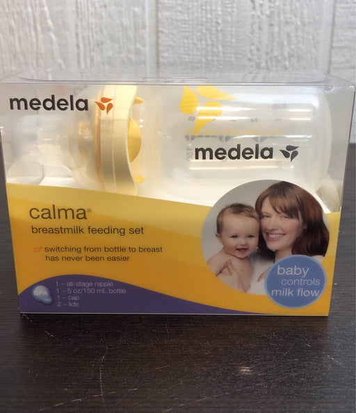 used Medela Medela Calma Breast Milk Feeding Set