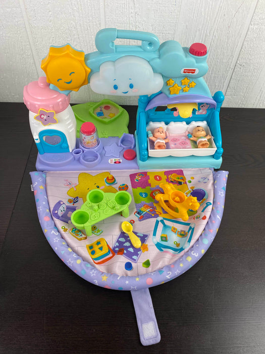 used Fisher Price Little People 123 Babies Play date Musical Playset