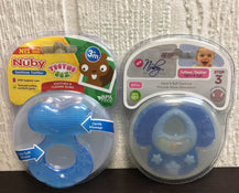 used BUNDLE Teething Toys, Nuby