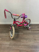 used Mattel Barbie 16” Girls Bike With Training Wheels