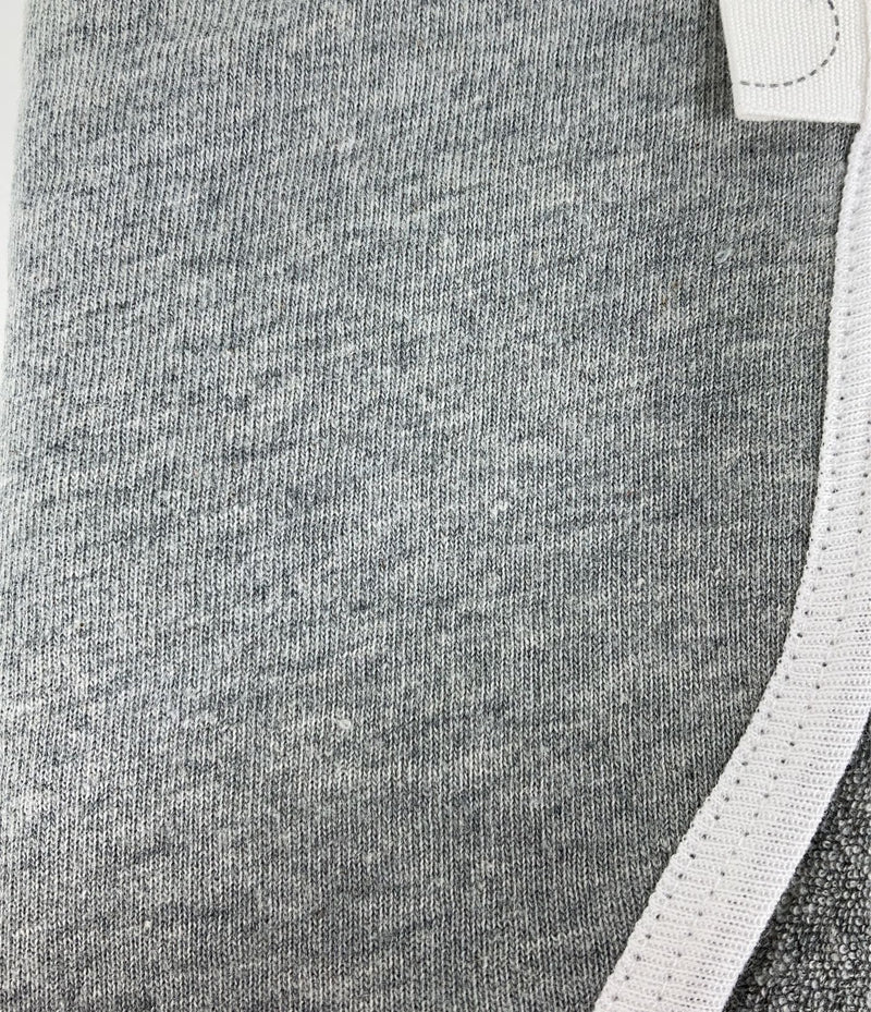 Burt's Bees Baby Hooded Bath Towels 2 Pack, Honeybee/Grey