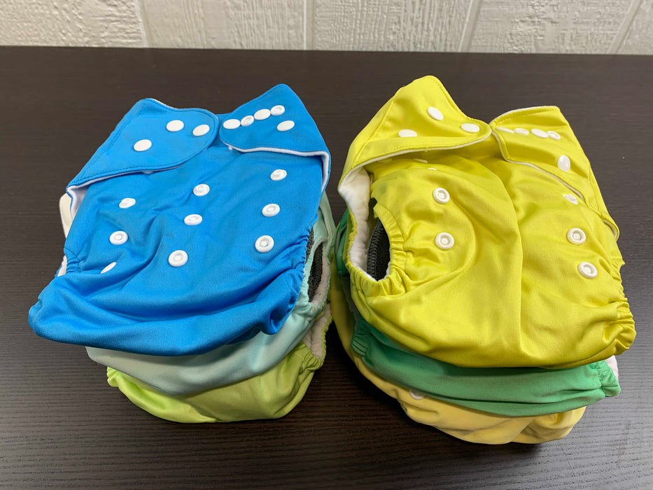 used BUNDLE Cloth Diapers