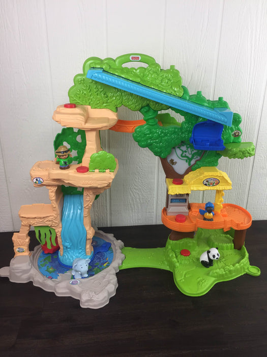 used Fisher Price Little People Share & Care Safari Playset